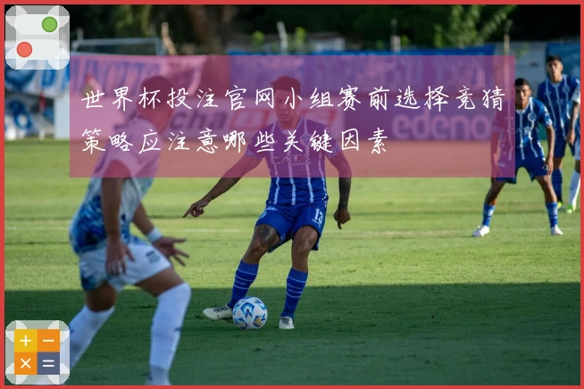 世界杯投注官网小组赛前选择竞猜策略应注意哪些关键因素
